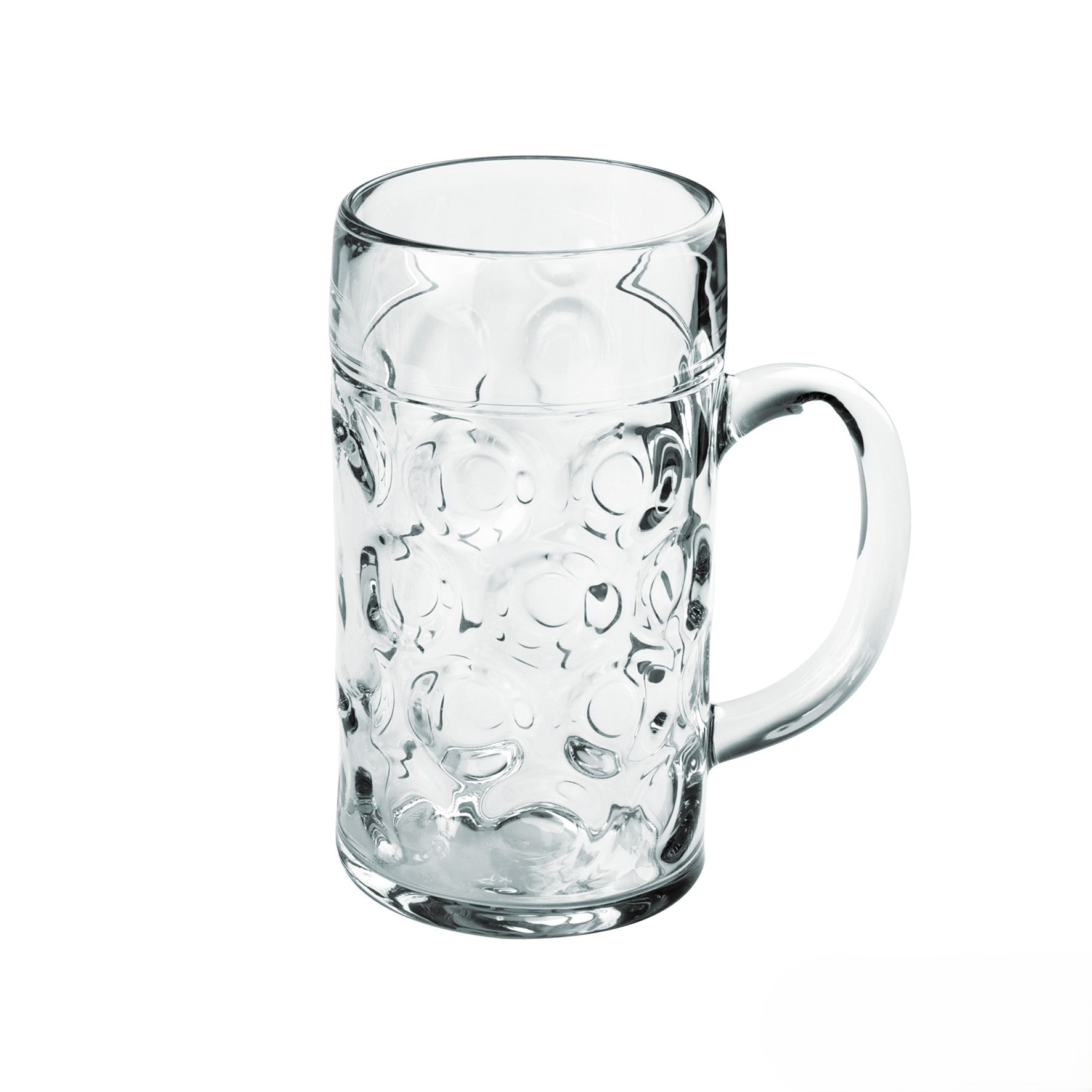 Halba de bere transparenta, design clasic 520ml/1320ml - clickpack