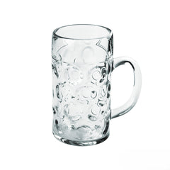 Halba de bere transparenta, design clasic 520ml/1320ml - clickpack