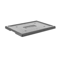 Recipient termoizolant din piocelan, Kitchen Line, GN 1/1, 80L, negru, 685x485x(H)360mm