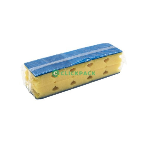 Set Bureti galbeni de vase cu canelura 10/set - CLICKPACK