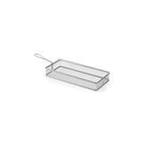Cos servire tip mini-fry, pentru servire cartofi prajiti si aperitive, inox, 275x130x(H)45 mm - CLICKPACK