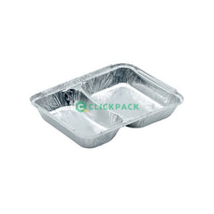 Set Caserola aluminiu 2 compartimente 680 - CLICKPACK
