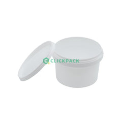 Set Bol plastic PP pentru supa 500ml + capac cu sigiliu - CLICKPACK