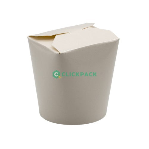 Set Cutie rotunda alba inalta inchidere centrala 750cc - CLICKPACK