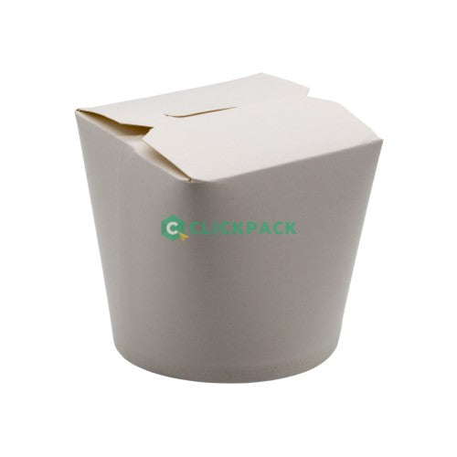 Set Cutie rotunda alba inalta inchidere centrala 473cc - CLICKPACK