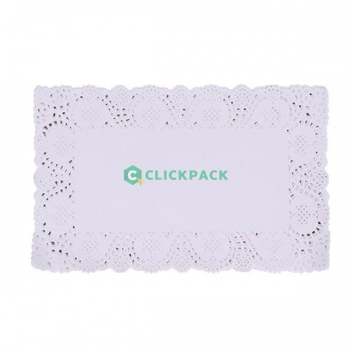Set Dantela alba dreptunghiulara 26*37cm - CLICKPACK