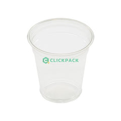 Set Pahar plastic transparent 250cc pentru apa - CLICKPACK