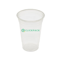 SET PAHAR TRANSPARENT 500 ML CONIC PENTRU SUC, GRANITA, FRESH, BERE, DIAMETRU GURA 95 MM. SE POTRIVESTE CU CAPAC PLAT SAU BOMBAT, CU ORIFICIU SAU FARA, CU DIAMETRUL DE 95MM