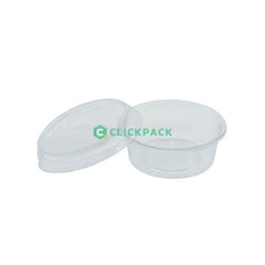 Set Sosiera rotunda cu capac separat 50cc - CLICKPACK