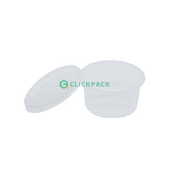 Set Sosiera rotunda cu capac separat 80cc