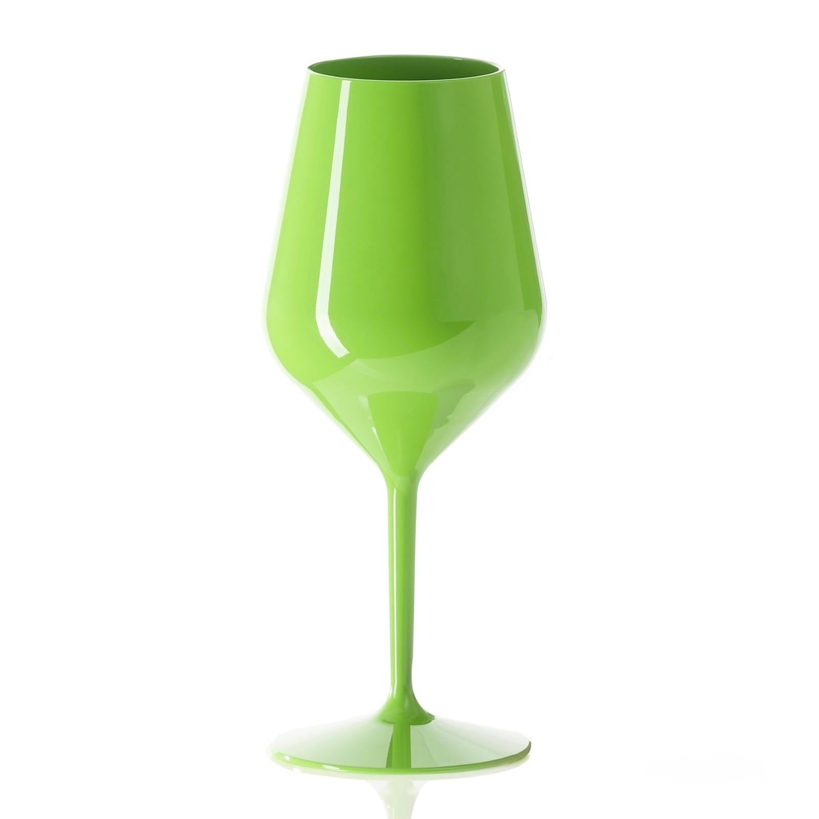 PAHARE VERZI PENTRU VIN/COCKTAIL 470CC TRITAN - CLICKPACK