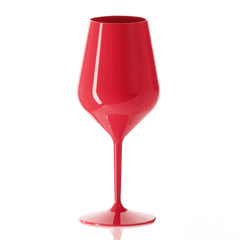 PAHARE ROSII PENTRU VIN/COCKTAIL 470CC TRITAN - CLICKPACK