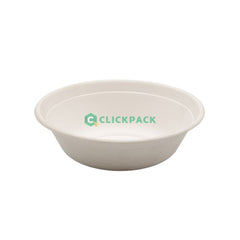 Set Bol carton biodegradabil (trestie de zahar) 400ml - CLICKPACK