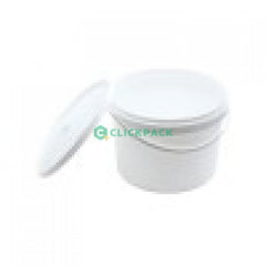 Set Galeata plastic cu sigiliu 1.2l + capac