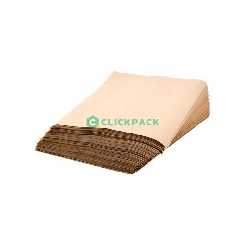 Set Hartie alimentara natur cu PE 25*37 - CLICKPACK