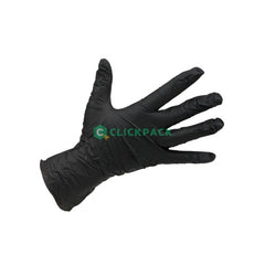 Set Manusi nitril negre nepudrate M - CLICKPACK