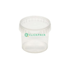 Set Pahar 365ml PP inchidere cu sigiliu