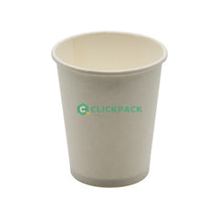 Set Pahar carton 8oz bauturi calde albe