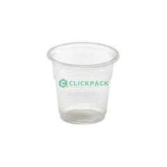 Set Pahar plastic transparent 80cc