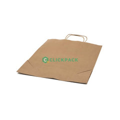 Set Sacosa hartie natur maner rasucit 32*12*41 - CLICKPACK