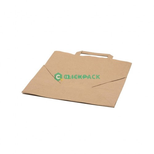 Set Sacosa hartie natur maner plat 32*16*35 - CLICKPACK