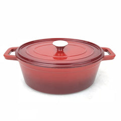 Oala din fonta emailata, 0.2 litri, 130x100x(H)48 mm