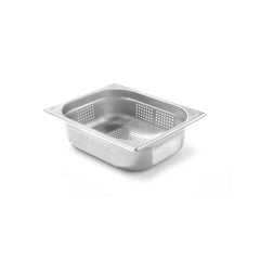 Tava perforata Gastronorm GN 1/2 100 mm 5.6 lt - gama Kitchen Line, otel inoxidabil