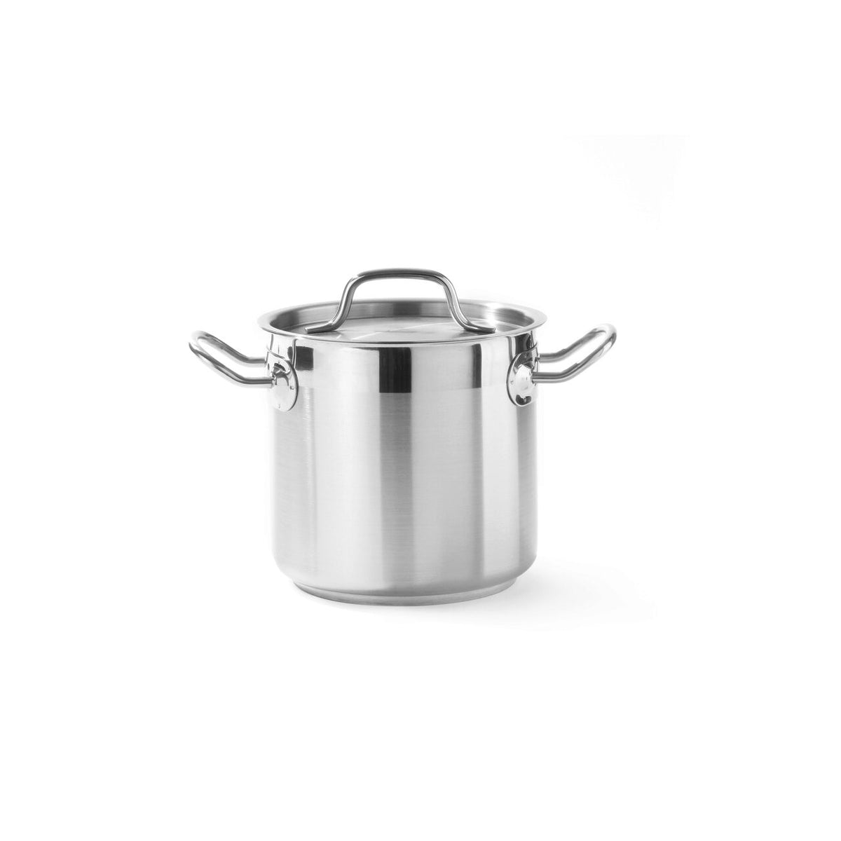 Oala cu capac, 20 Lit, 32 cm diametru x 27 cm inaltime, inox, gama  Kitchen Line, potrivita si pentru uz profesional