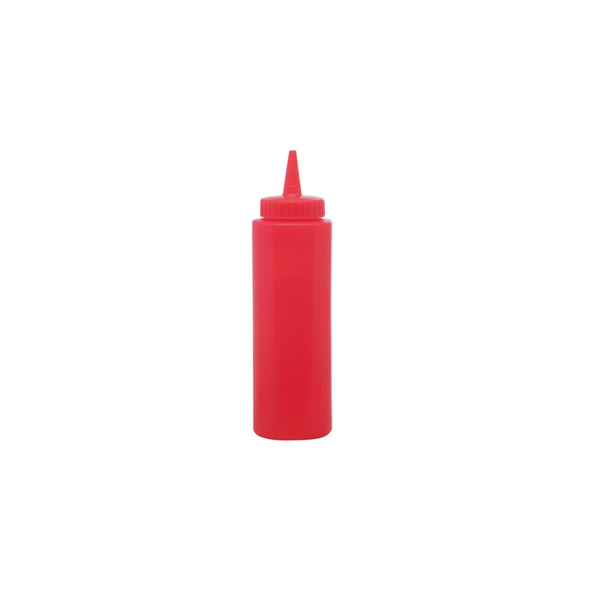 Sticla dispenser sosuri - polietilena - 700 ml - rosu - CLICKPACK