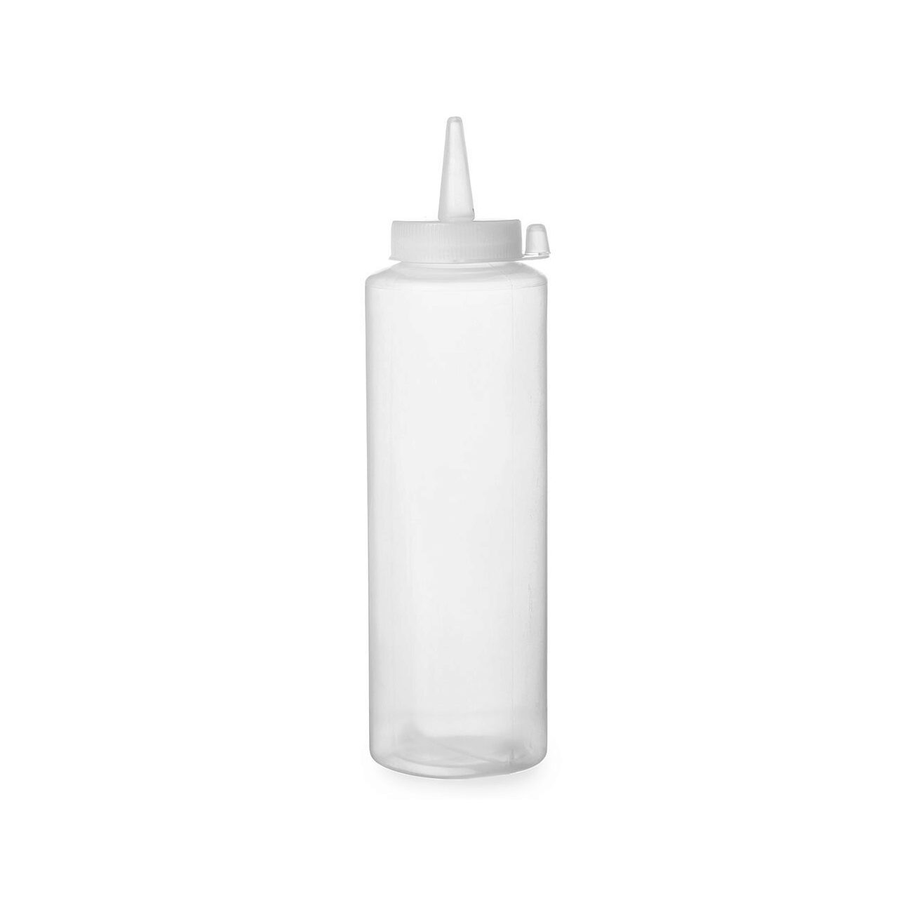 Sticla dispenser pentru sosuri 700 ml, 70x240 mm, polietilena transparenta - CLICKPACK