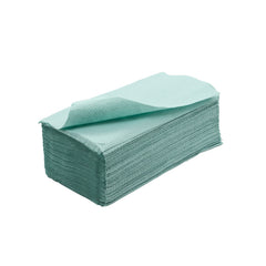 set prosop tip v fold, verde, din material reciclat - CLICKPACK