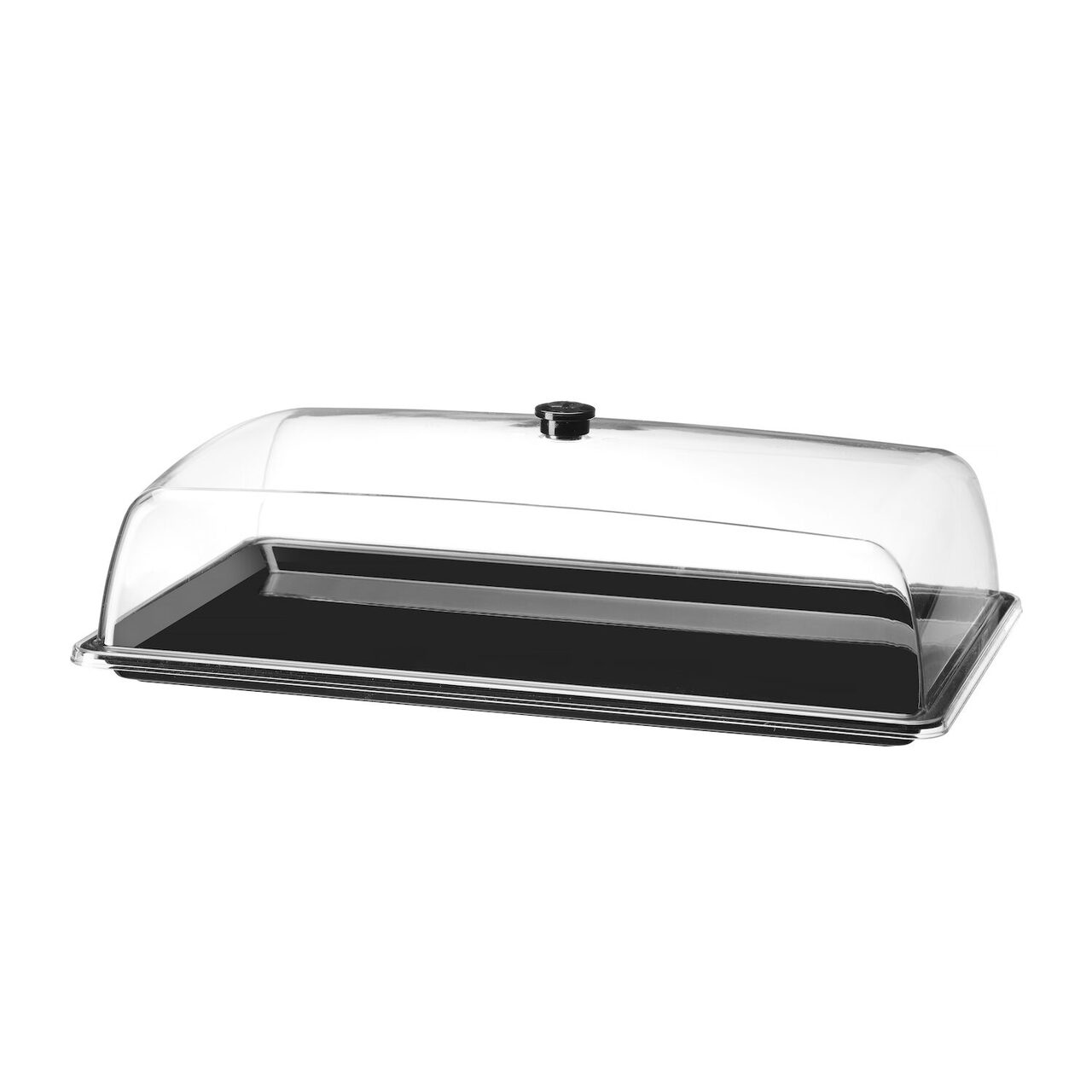 Tava dreptunghiulara cu capac, GN 1/1, 535x335x(H)165mm - CLICKPACK