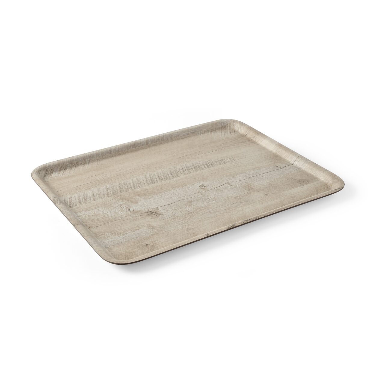 Tava de servire laminata cu imprimeu pe lemn  deschis, dimensiune 330x430mm - CLICKPACK