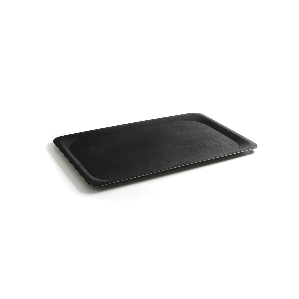 Tava servire dreptunghiulara mare, din poliester armat cu fibra de sticla, neagra, 32.5x53 cm, GN 1/1 - CLICKPACK