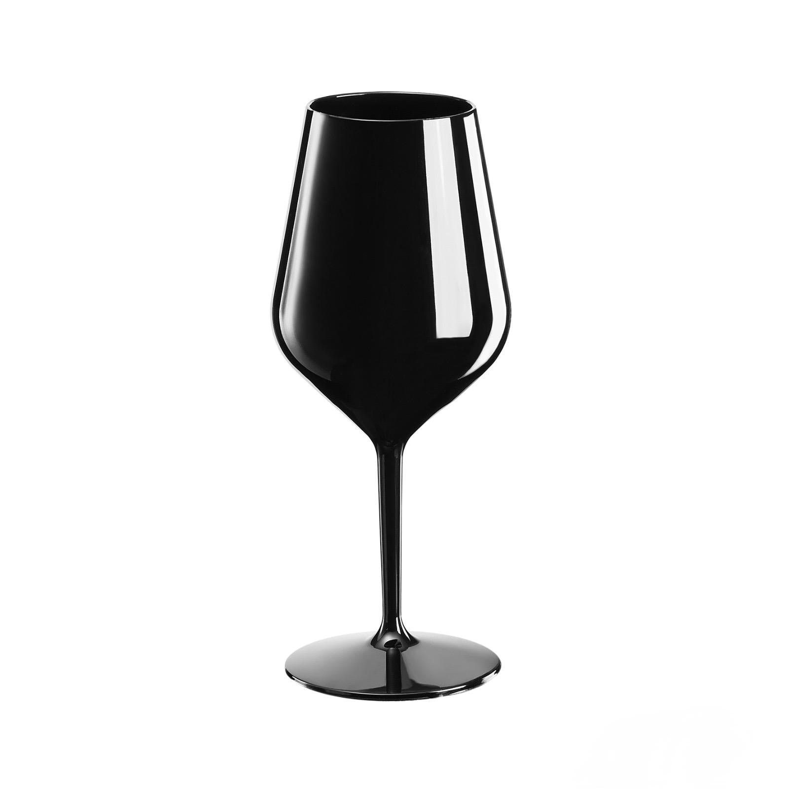 PAHARE NEGRE PENTRU VIN/COCKTAIL 470CC TRITAN - CLICKPACK