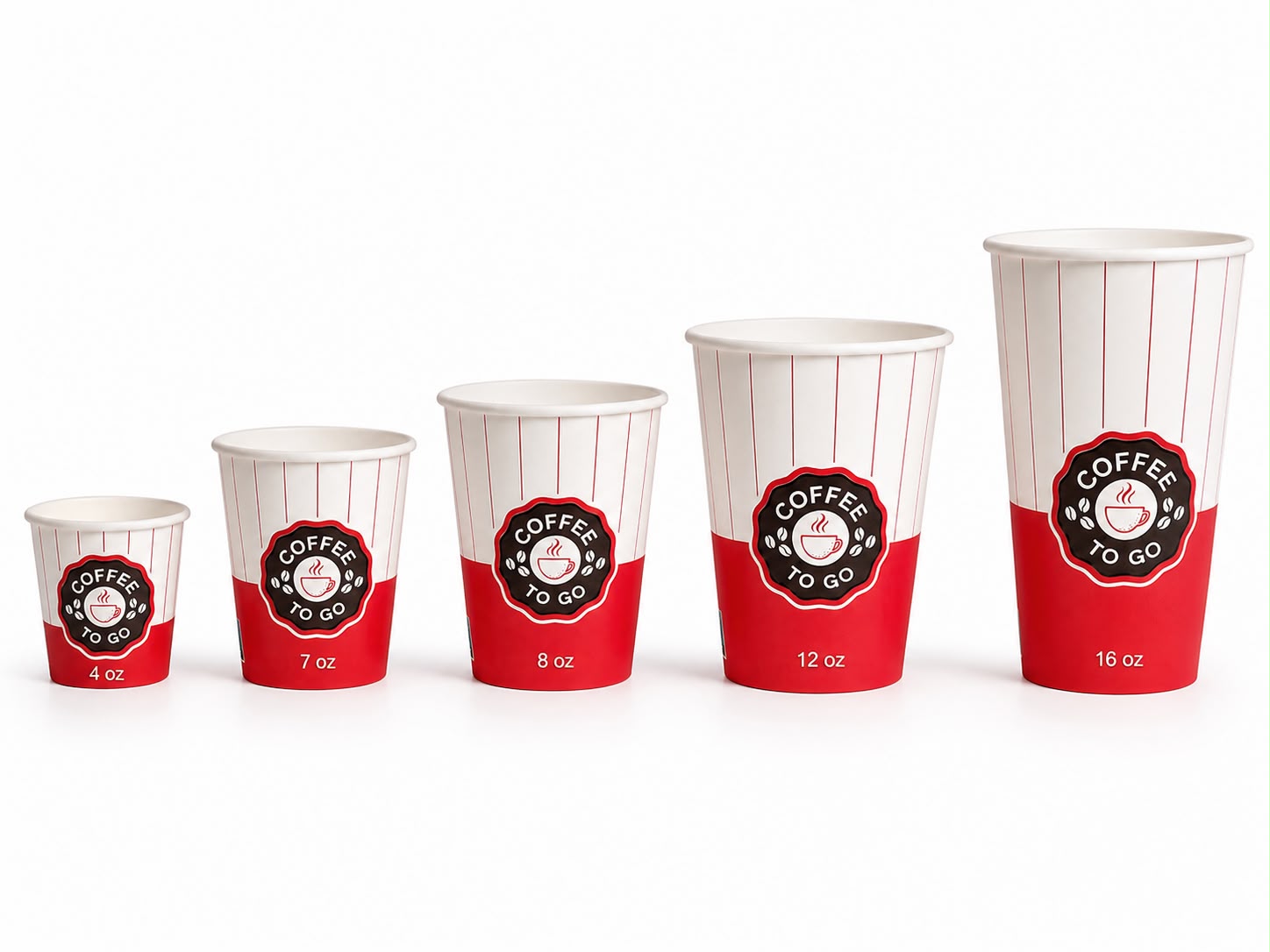 SET PAHAR CARTON 12oz BAUTURI CALDE IMPRIMAT - CLICKPACK