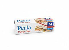 Pungi Zipp Perla, Mărimea M (17.5 X 21.5 cm), 15 buc/set - CLICKPACK