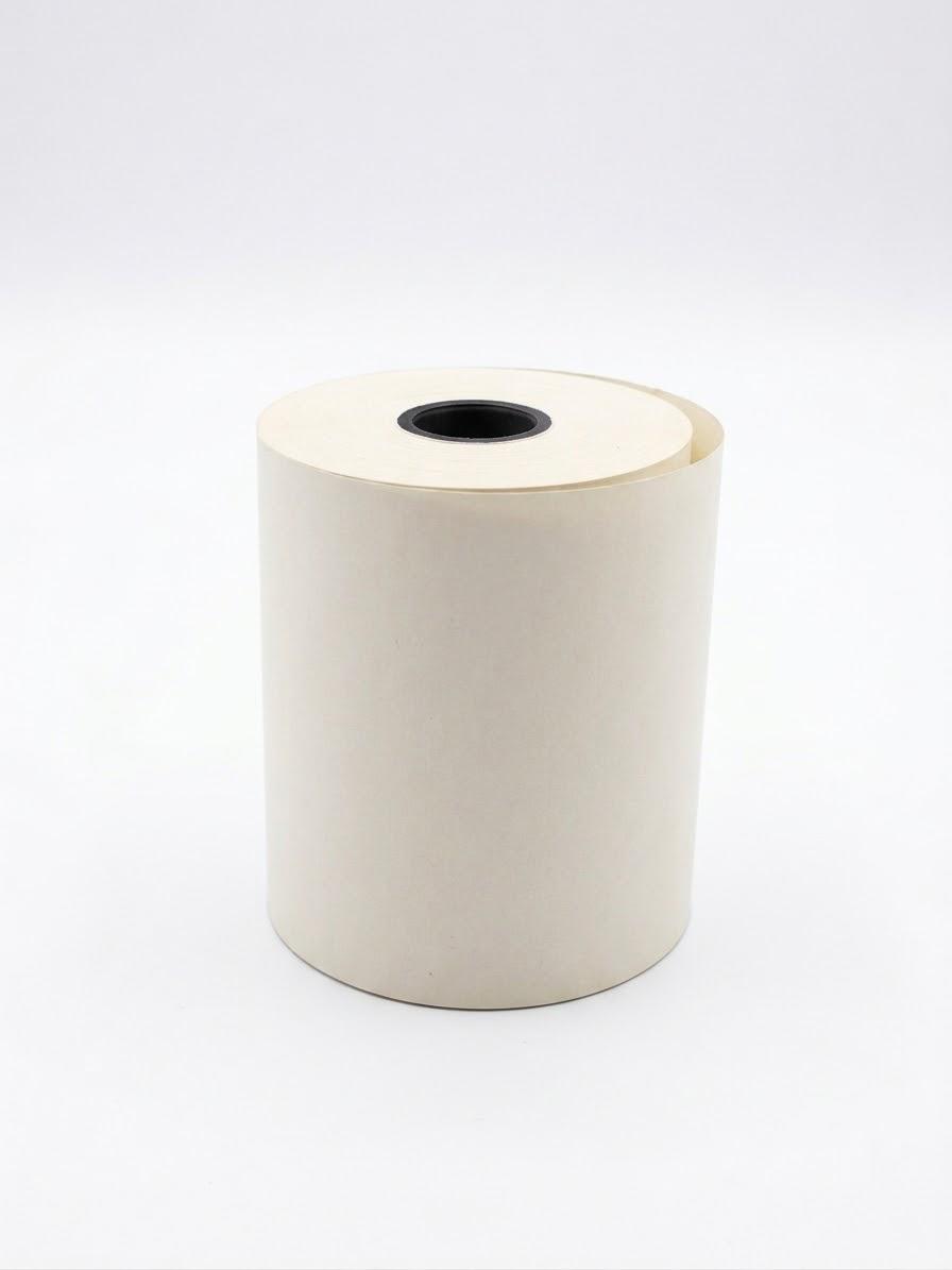 rola alba din hartie termica pentru casa de marcat, latime 57mm si lungime 25m